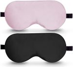 BeeVines 100% Real Mulberry Silk 2 Pak Sleep Mask