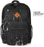 Zorfin 26L Black Backpack for College - Image 7