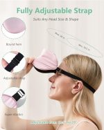 BeeVines 100% Real Mulberry Silk 2 Pak Sleep Mask - Image 5