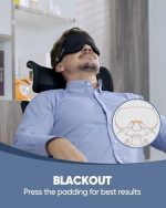 MZOO luxury Sleep Mask for Side Sleeper Men Women - Image 4