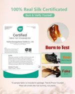 BeeVines 100% Real Mulberry Silk 2 Pak Sleep Mask - Image 9