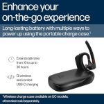 Poly Voyager Legend 50 UC Bluetooth Headset with Charging Case - Image 9