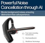 Poly Voyager Legend 50 UC Bluetooth Headset with Charging Case - Image 4