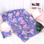 Axolotl Blanket for Airplane Travel - Image 7