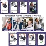 napfun neck pillow for traveling, upgraded travel neck pillow - Image 5