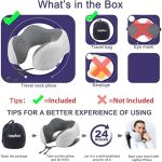 napfun neck pillow for traveling, upgraded travel neck pillow - Image 6