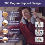 napfun neck pillow for traveling, upgraded travel neck pillow - Image 3