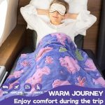 Axolotl Blanket for Airplane Travel - Image 6